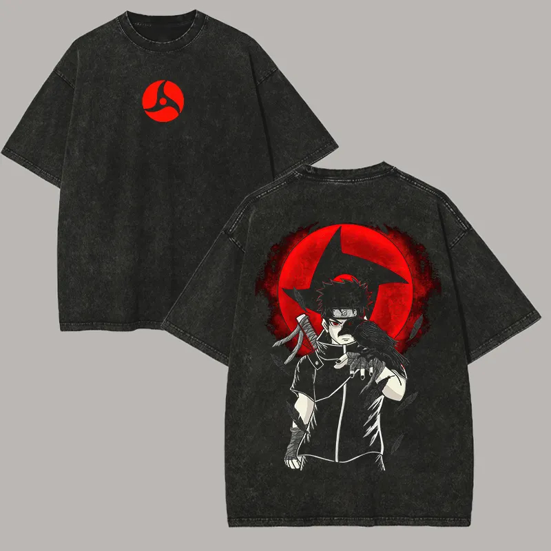 Naruto Shisui Uchiha T-shirt,  - Acid Wash Vintage Graphic T Shirt recensie en prijs