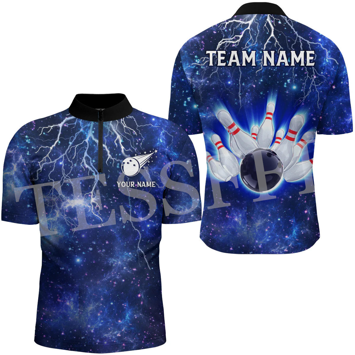 Aangepaste Naam Strike Bowling - Short Sleeve Bowling Shirt Retro recensie en prijs