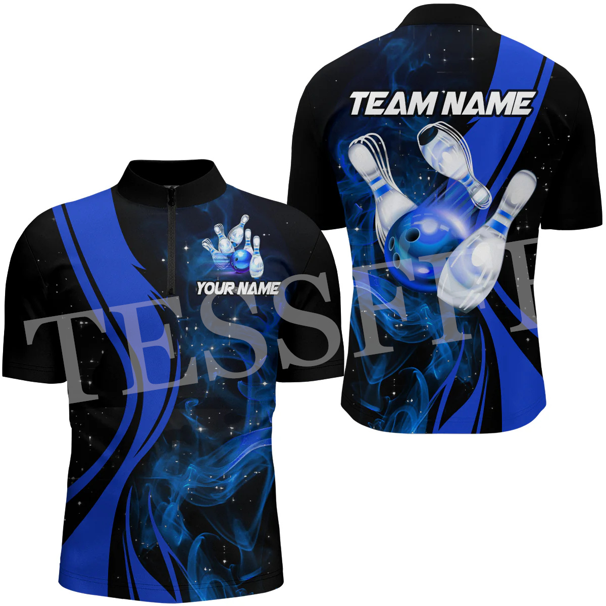 Aangepaste Naam Strike Bowling - Short Sleeve Bowling Shirt Retro recensie en prijs