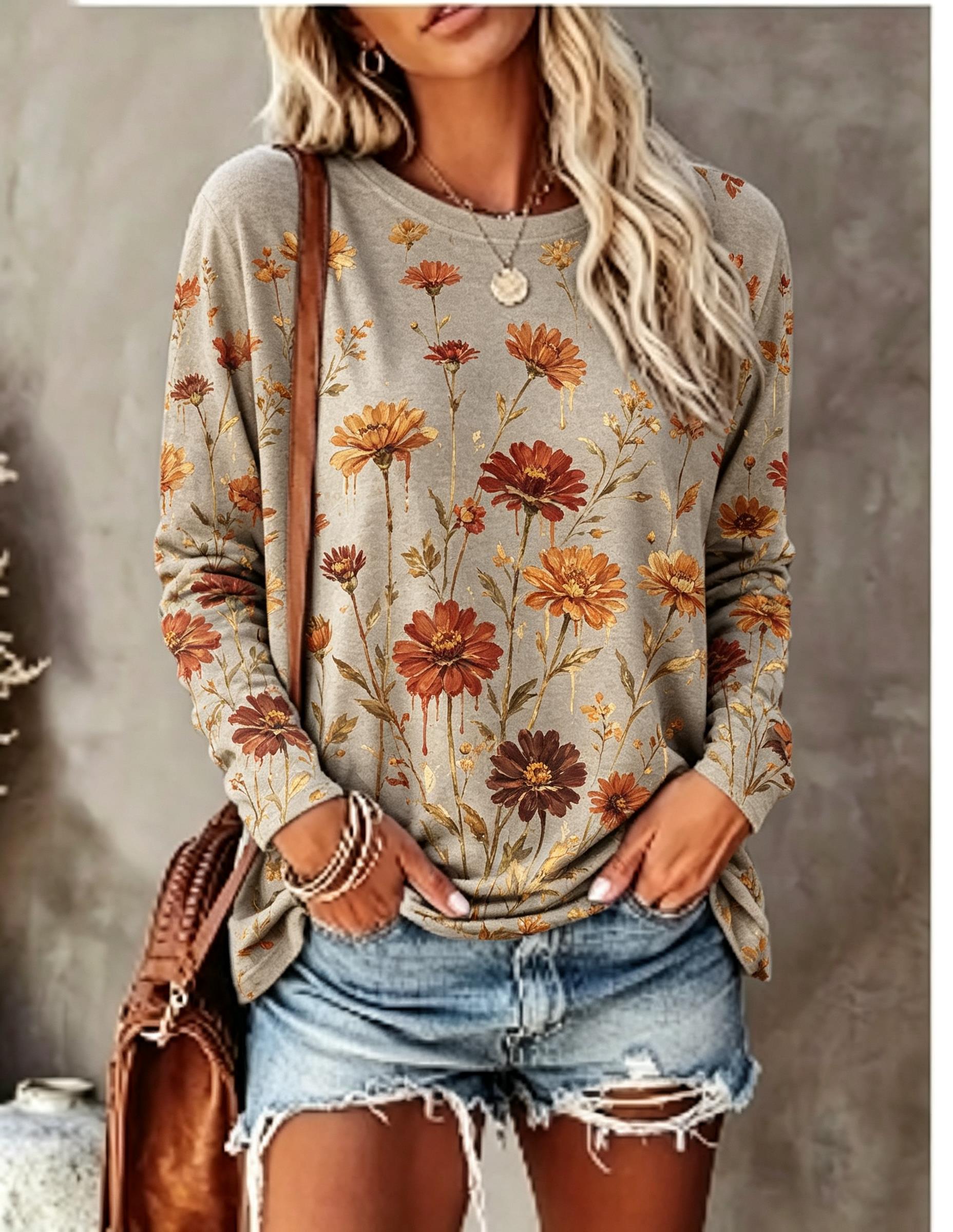 Dames T-shirt met lange mouwen - T-Shirts recensie en prijs