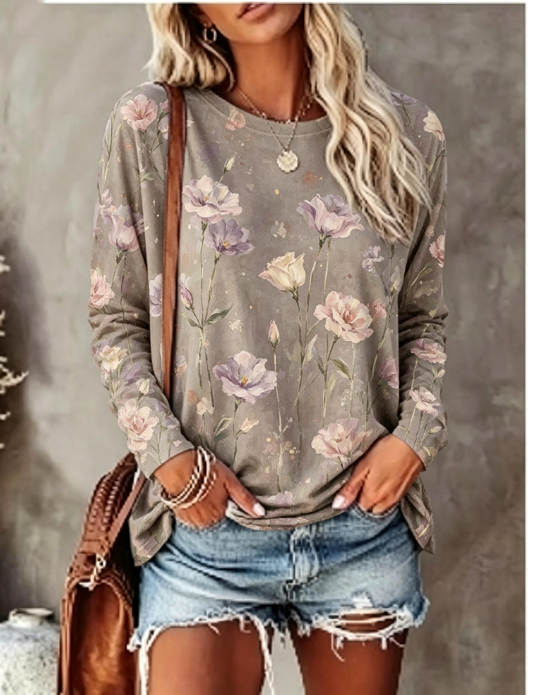 Dames T-shirt met lange mouwen - T-Shirts recensie en prijs
