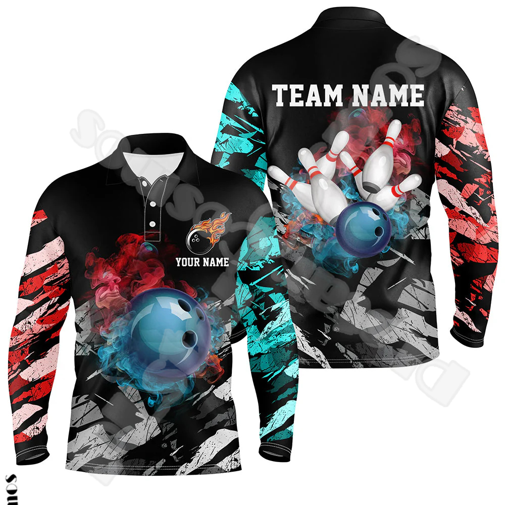 Aangepaste Naam Strike Bowling - Short Sleeve Bowling Shirt Retro recensie en prijs