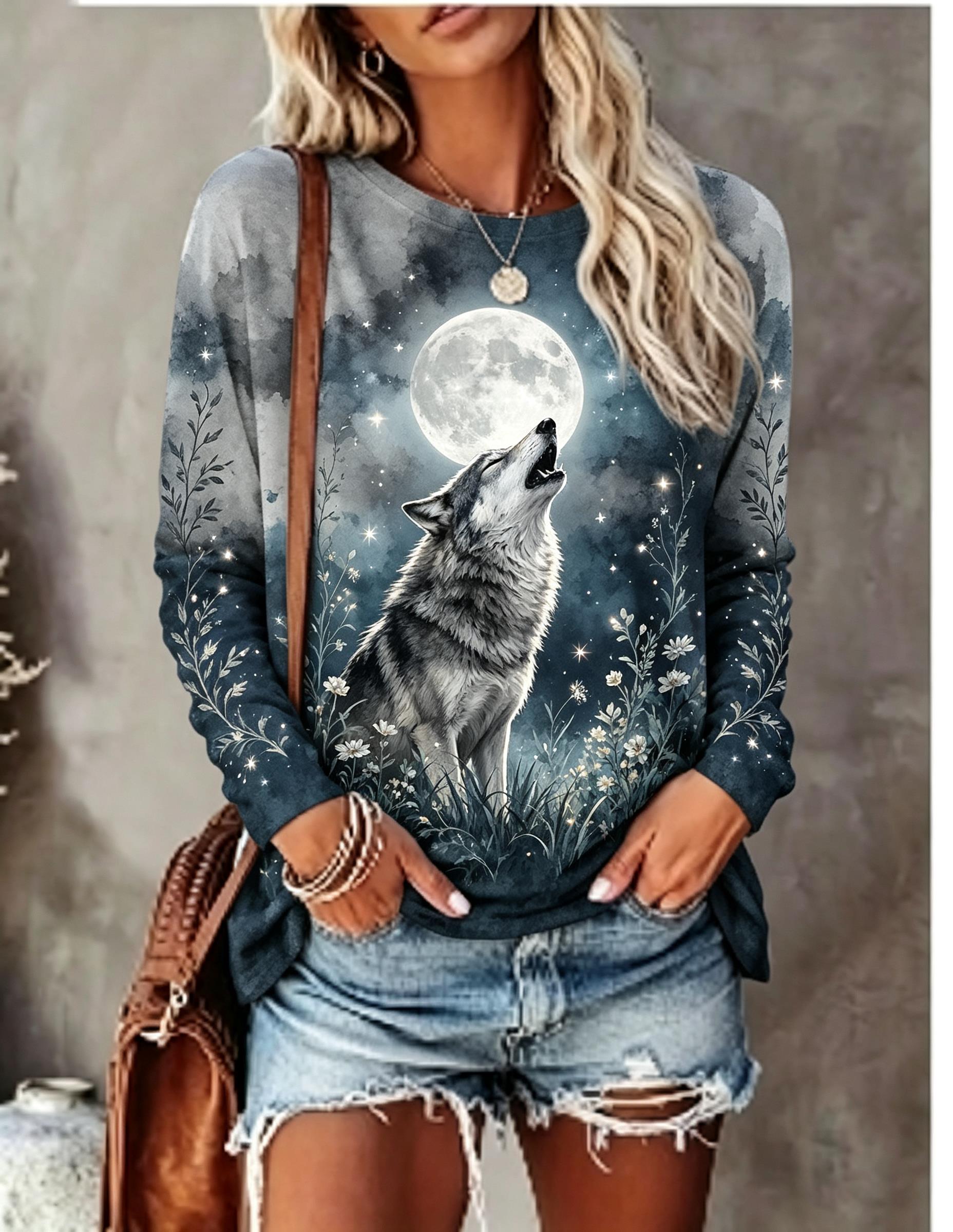 Dames T-shirt met lange mouwen - T-Shirts recensie en prijs
