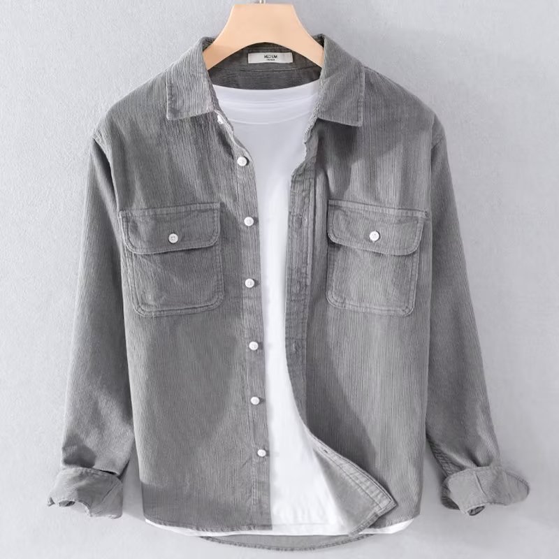 Heren overhemd van corduroy, e - Corduroy Button Up Shirt Men recensie en prijs